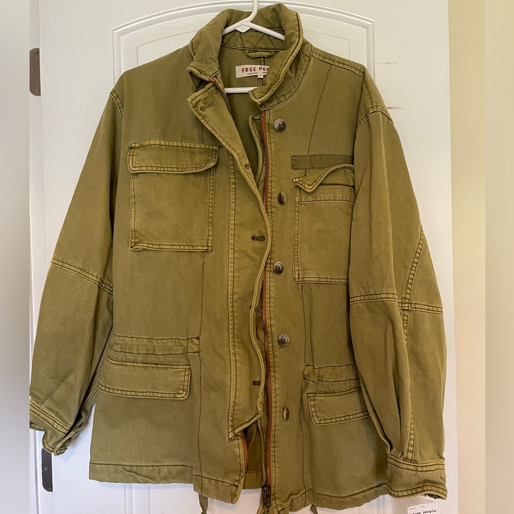 Free people army jacket